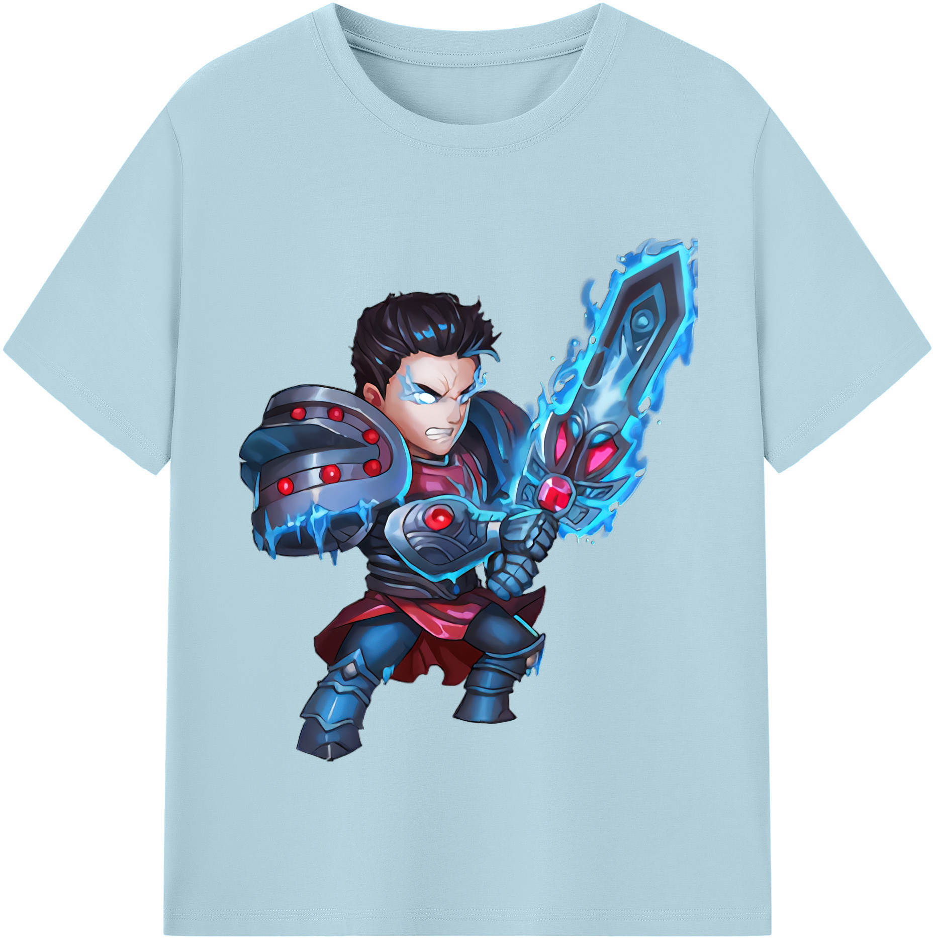 リーグ・オブ・レジェンド League of Legends LOL 綿100％半袖Tシャツ（フロントプリント）